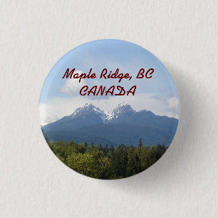 Badge Rond 2,50 Cm Érable Ridge, AVANT JÉSUS CHRIST, bouton de
