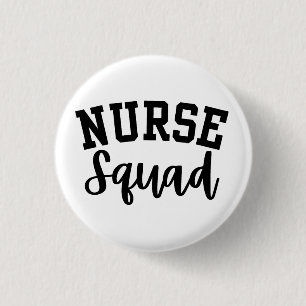 Badge Rond 2,50 Cm Escadron des infirmières