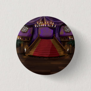 Badge Rond 2,50 Cm Escalier sinistre de la demeure