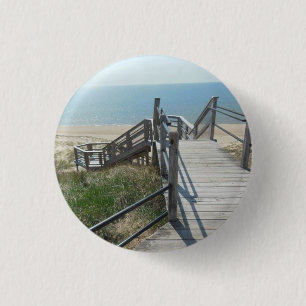 Badge Rond 2,50 Cm Escalier vers le paradis
