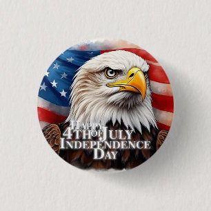 Badge Rond 2,50 Cm Esprit d'indépendance