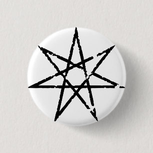 Badge Rond 2,50 Cm Étoile de féerie Autre épine