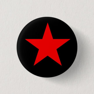 Badge Rond 2,50 Cm Étoile rouge