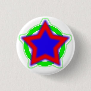 Badge Rond 2,50 Cm Étoile superbe