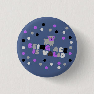 Badge Rond 2,50 Cm Être as est valide