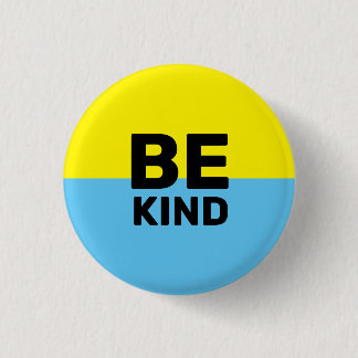 Badge Rond 2,50 Cm Être gentil | Insigne