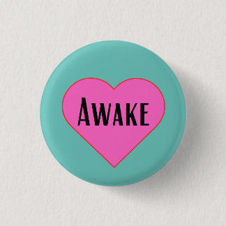 Badge Rond 2,50 Cm Éveil - bouton de rappel