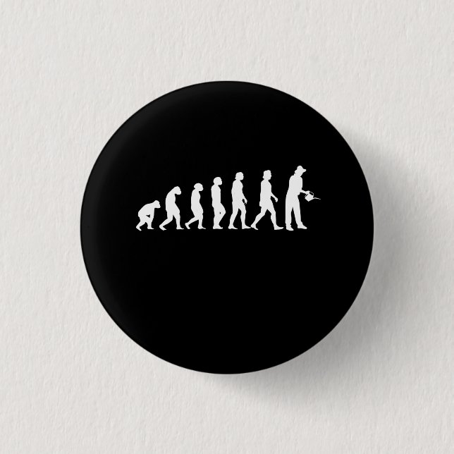 Badge Rond 2,50 Cm Évolution de Garden (Devant)