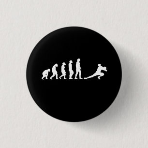Badge Rond 2,50 Cm Évolution du volley-ball