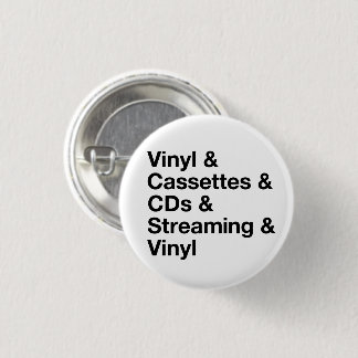 Badge Rond 2,50 Cm Evolution of Music Button