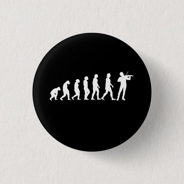 Badge Rond 2,50 Cm Évolution violoniste (Devant)