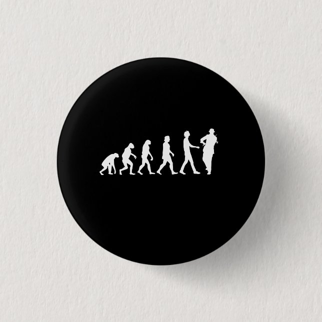 Badge Rond 2,50 Cm Évolution violoniste (Devant)