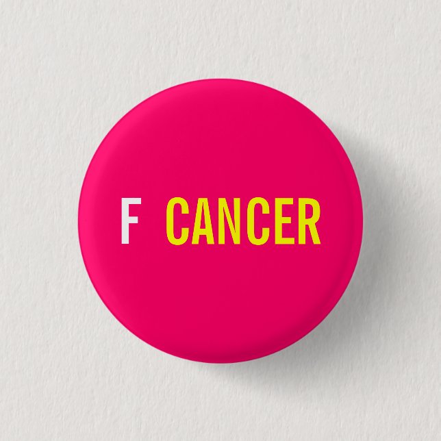 BADGE ROND 2,50 CM F CANCER (Devant)