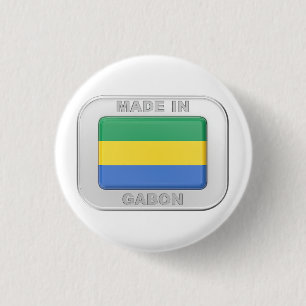 Badge Rond 2,50 Cm Fabriqué au Gabon
