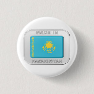 Badge Rond 2,50 Cm Fabriqué au Kazakhstan