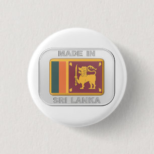 Badge Rond 2,50 Cm Fabriqué au Sri Lanka