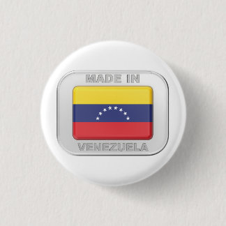 Badge Rond 2,50 Cm Fabriqué au Venezuela