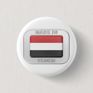 Badge Rond 2,50 Cm Fabriqué au Yémen