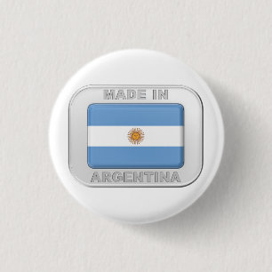 Badge Rond 2,50 Cm Fabriqué en Argentine