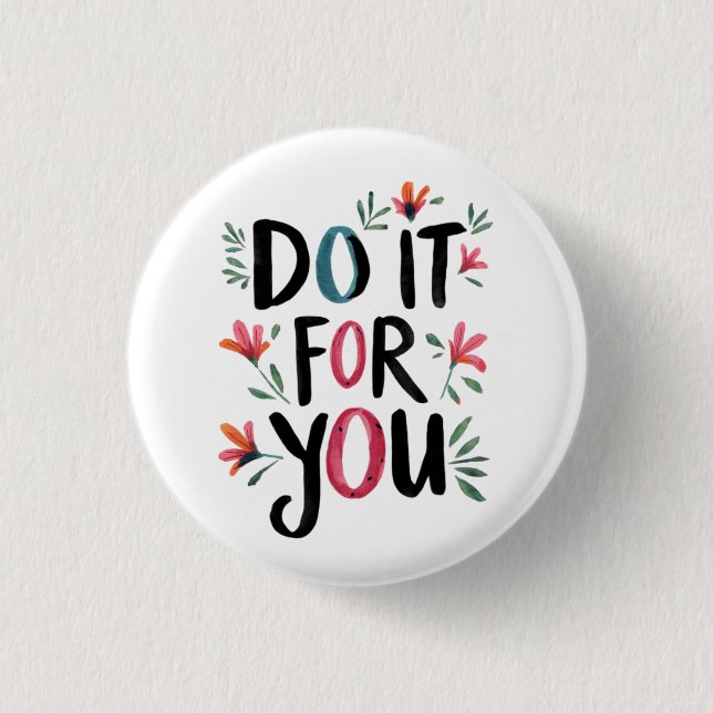 Badge Rond 2,50 Cm Faites-le pour vous (Devant)