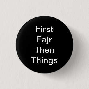Badge Rond 2,50 Cm Fajr First
