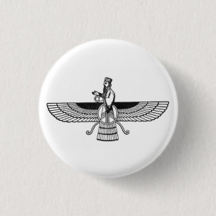 Badge Rond 2,50 Cm faravahar