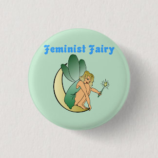 Badge Rond 2,50 Cm Fée féministe (version 2)