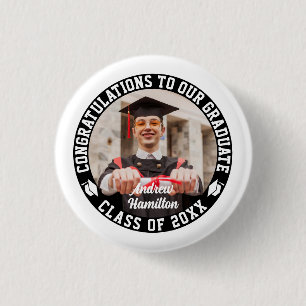 Badge Rond 2,50 Cm Félicitations À Nos Diplômés Photo