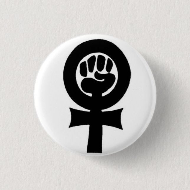 Badge Rond 2,50 Cm Femifist (Devant)