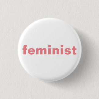 Badge Rond 2,50 Cm féministe bouton de commande