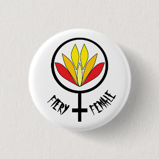 Badge Rond 2,50 Cm Femme fière