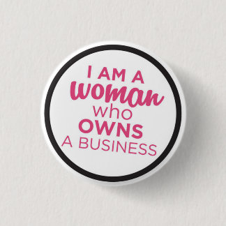 Badge Rond 2,50 Cm Femme qui possède des affaires