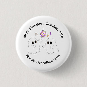 Badge Rond 2,50 Cm Fête d'anniversaire d'Halloween Conception Citro