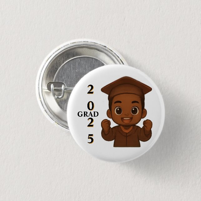 Badge Rond 2,50 Cm Fête de GRAD 2025 (Devant & derrière)