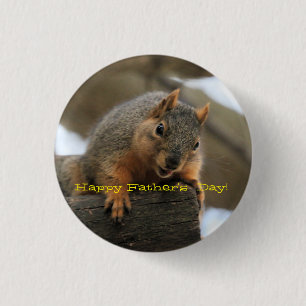 Badge Rond 2,50 Cm Fête des pères Pfft Happy