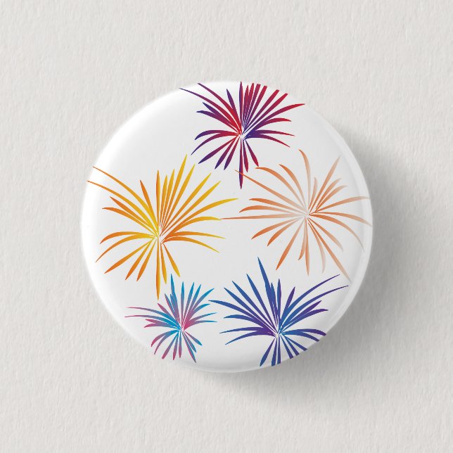 Badge Rond 2,50 Cm Feux (Devant)