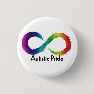 Badge Rond 2,50 Cm Fierté autistique