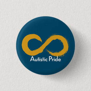 Badge Rond 2,50 Cm Fierté autistique