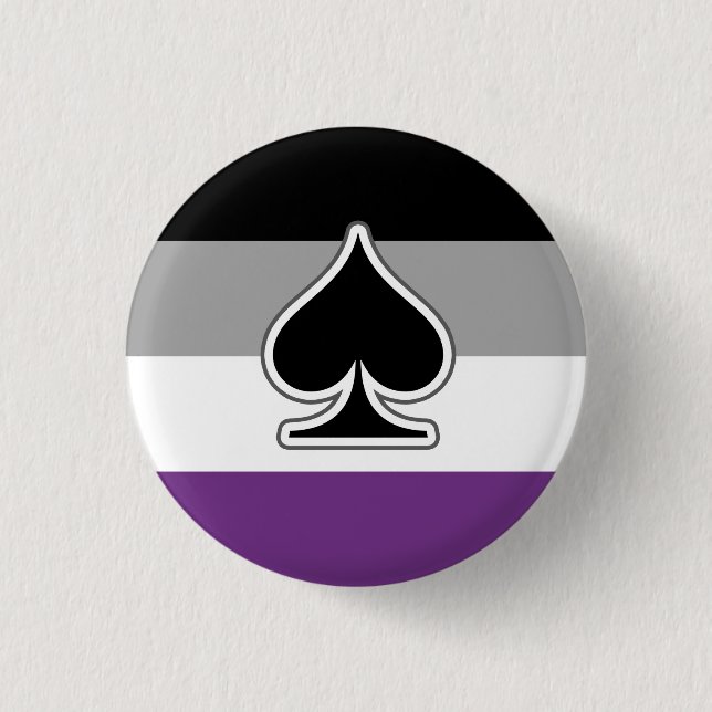 Badge Rond 2,50 Cm Fierté d'as (Devant)