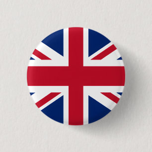 Badge Rond 2,50 Cm Fierté du drapeau britannique