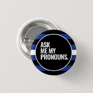 Badge Rond 2,50 Cm Fierté en cuir