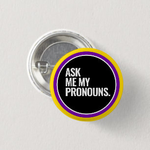 Badge Rond 2,50 Cm Fierté intersexe