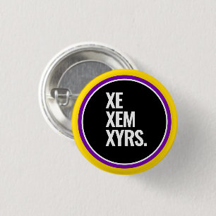 Badge Rond 2,50 Cm Fierté intersexe