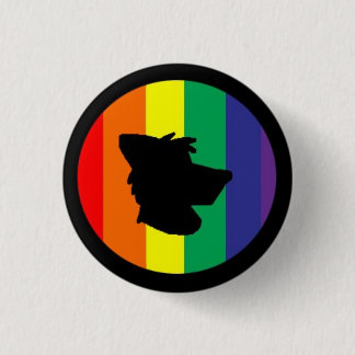 Badge Rond 2,50 Cm Fierté velue
