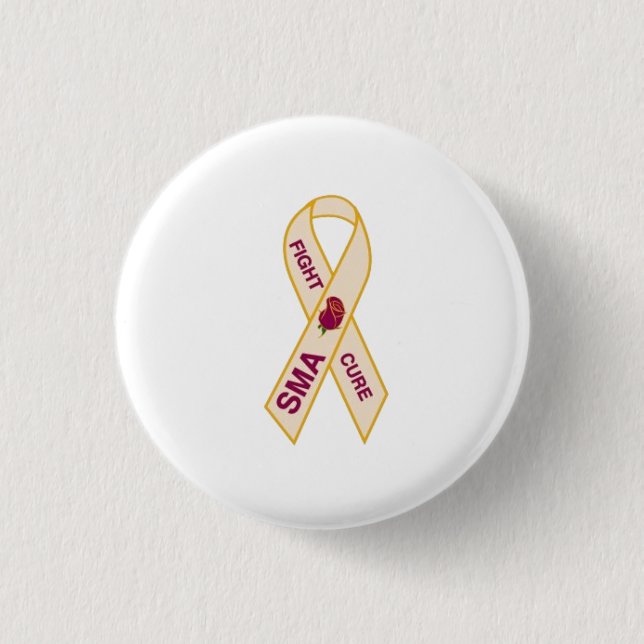 Badge Rond 2,50 Cm Fin-SMA-goupille (Devant)