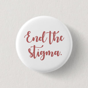 Badge Rond 2,50 Cm Finissez la calligraphie de stigmate