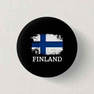 Badge Rond 2,50 Cm Finland