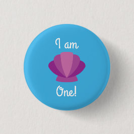 Badge Rond 2,50 Cm Fish Sea Ocean Aquarium d'anniversaire pour enfant