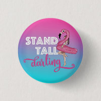 Flamant rose Darling Stand Tall Ombre
