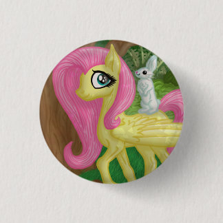Badge Rond 2,50 Cm Flutterbutton
